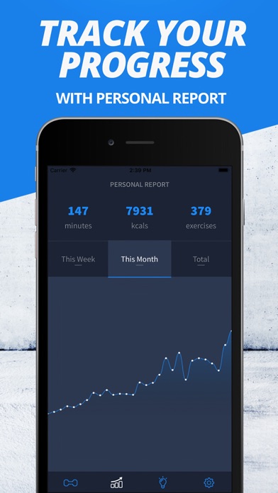 Workout Home & Fitness: Apollo Screenshot