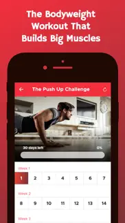 the 30 day push up challenge iphone screenshot 4