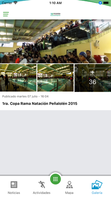 Corporación Deportes Peñalolen Screenshot