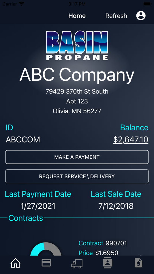 #1. Basin Propane (iOS) 由: Rural Computer Consultants, Inc.