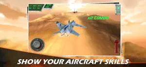 Jet Fighter Airplane Racing screenshot #3 for iPhone