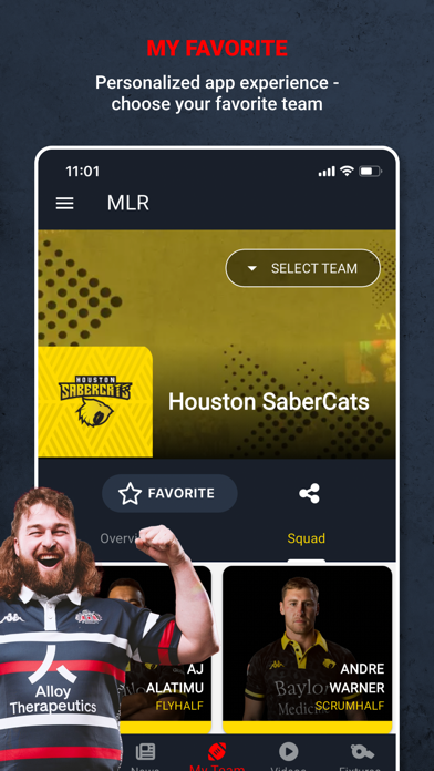 Major League Rugby Screenshot