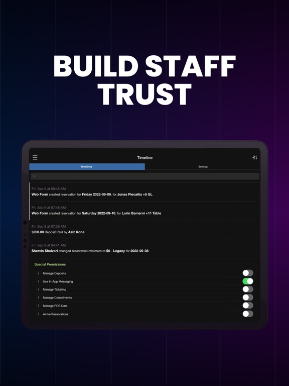 Mr. Black - Nightclub & Bar iPad screenshot 6 - Business app