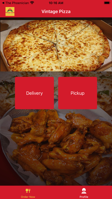 Vintage pizza Latham Screenshot