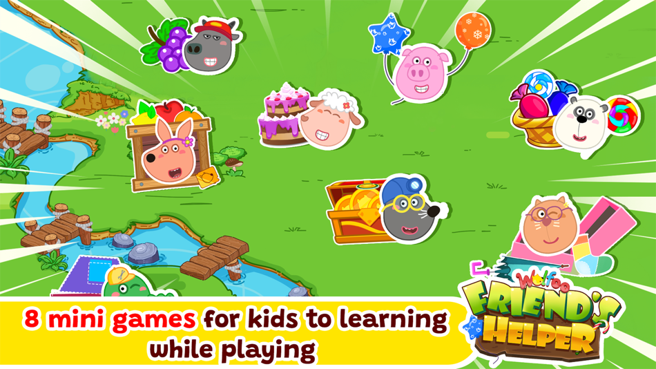 #1. Wolfoo, The Friend's Helper (iOS) 由: WOLFOO LLC