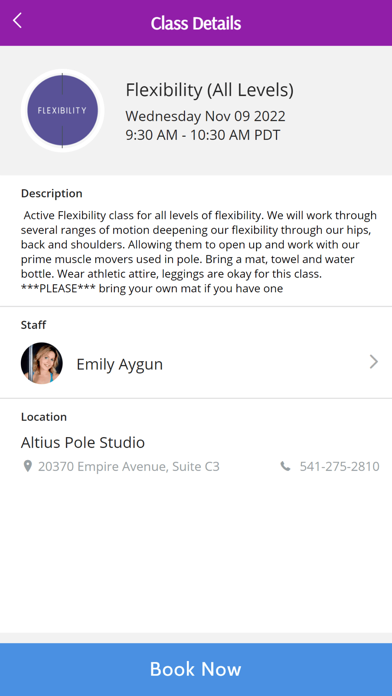 Altius Pole Studio Screenshot