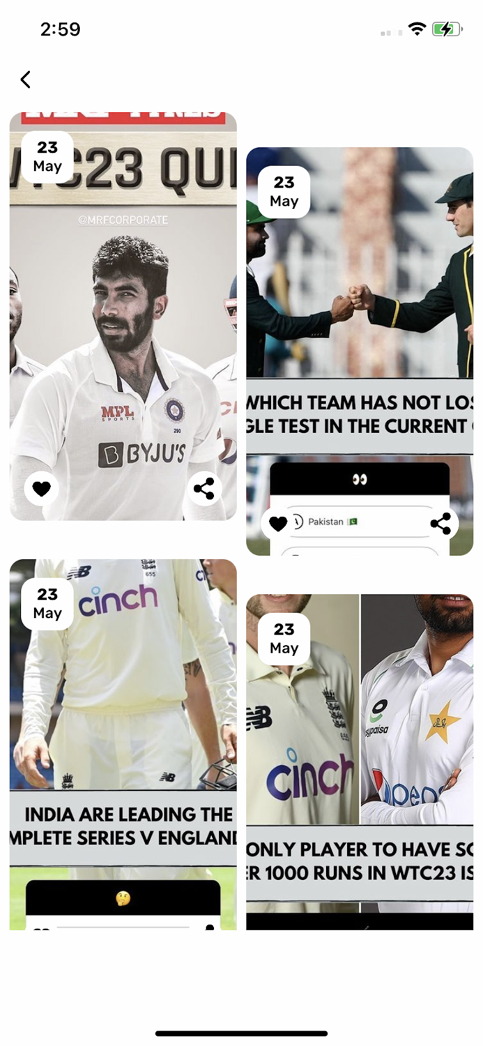 Story and Post for inst