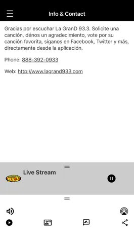 Game screenshot La Gran D 93.3 FM hack