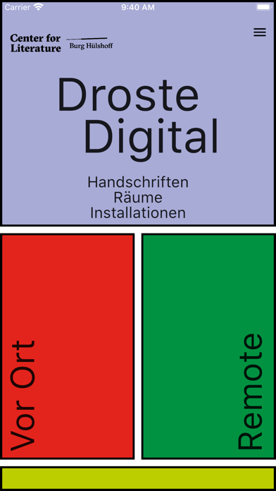 Droste Digital Screenshot