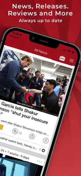 Game screenshot Boxing News & Results apk
