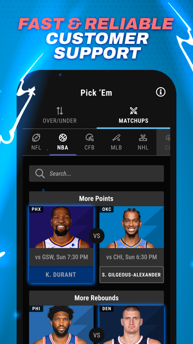 Boom Fantasy - Fantasy Sports Screenshot