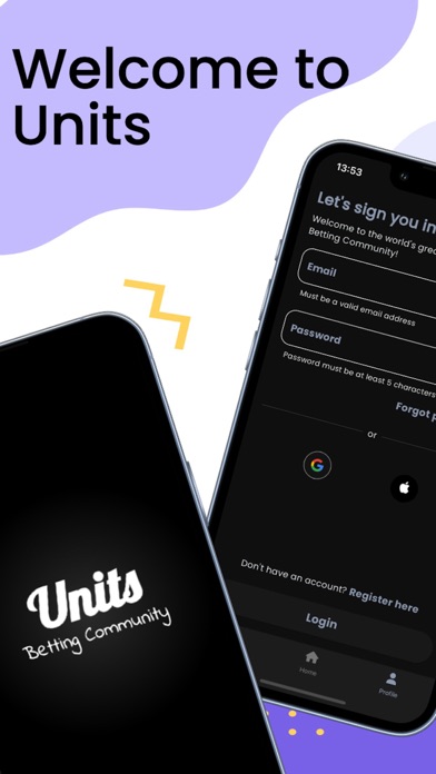 BetUnits Screenshot