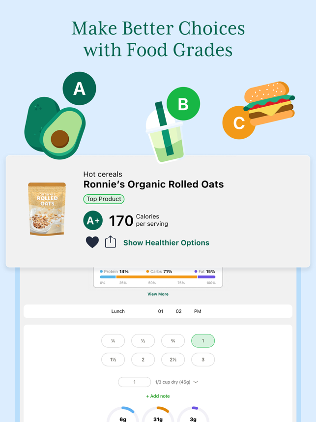 ‎Fooducate: Nutrition Coach Screenshot