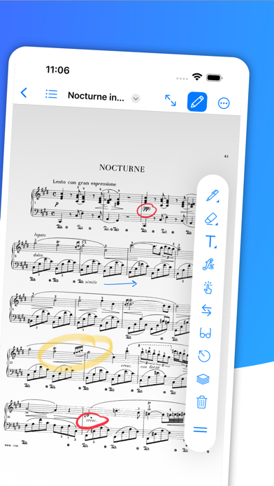 digitalScore, read sheet music screenshot 2