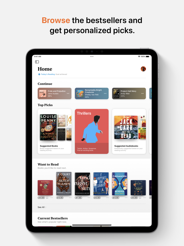 ‎Apple Books Screenshot