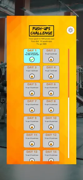 Game screenshot 900 Push-ups Challenge apk