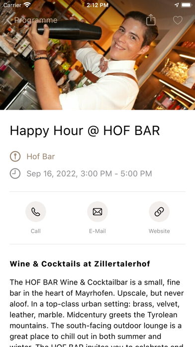 ZILLERTALERHOF Screenshot