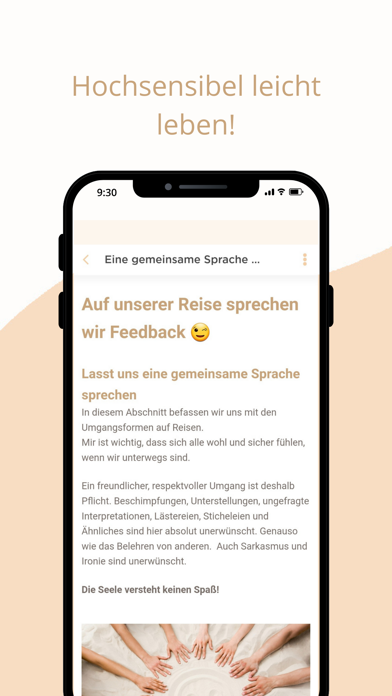 Hochsensibel leicht leben Screenshot