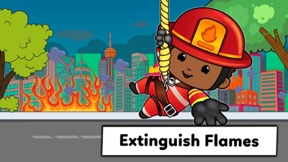 Tizi Town: Fire Station Games Screenshot