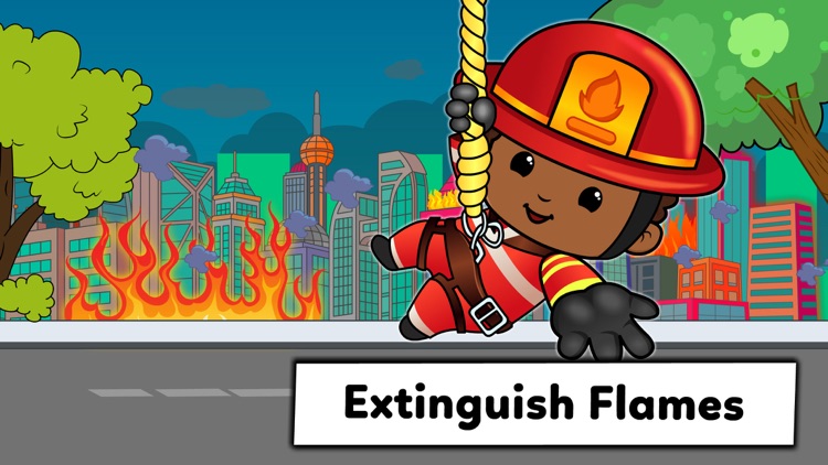 Tizi Town: Fire Station Games screenshot-7