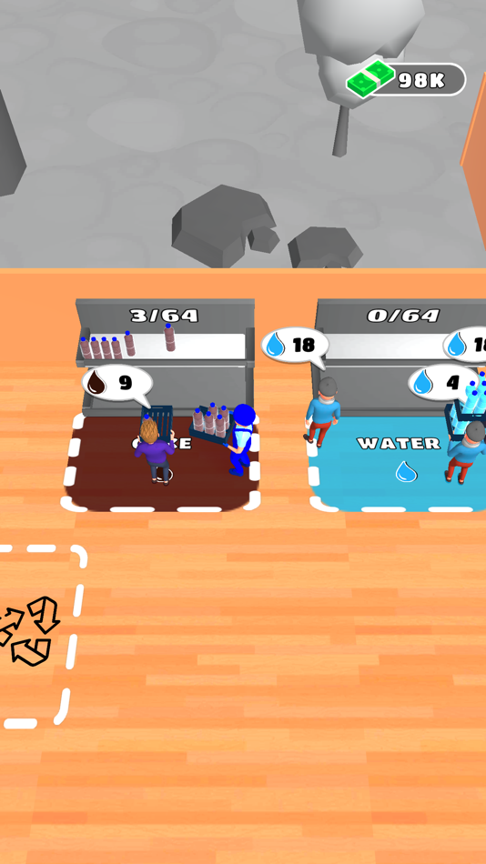 #6. Bottle Up Idle (iOS) Bởi: SEKGAMES Oyun Yazilim Teknoloji ve Pazarlama Anonim Sirketi