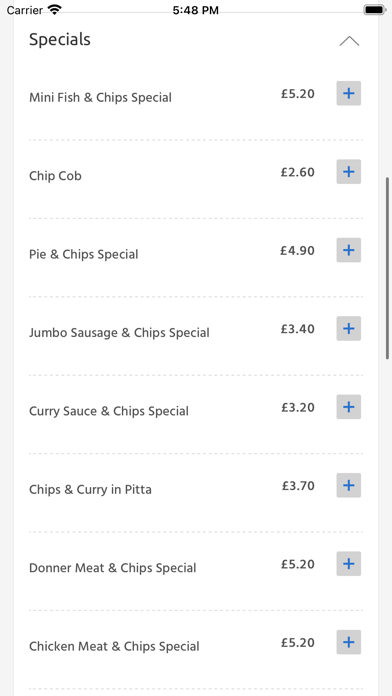 Fox Hollies Fish Bar, Screenshot