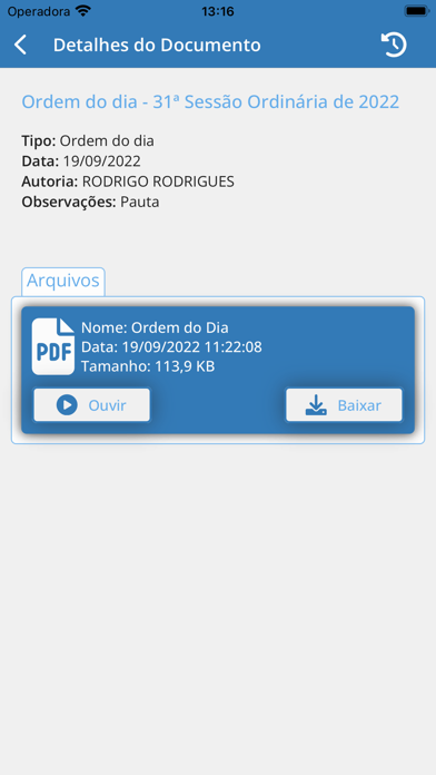 Processo Legislativo Digital Screenshot
