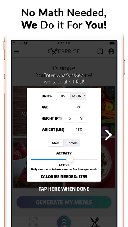 Exerprise Workout Meal Planner screenshot-8