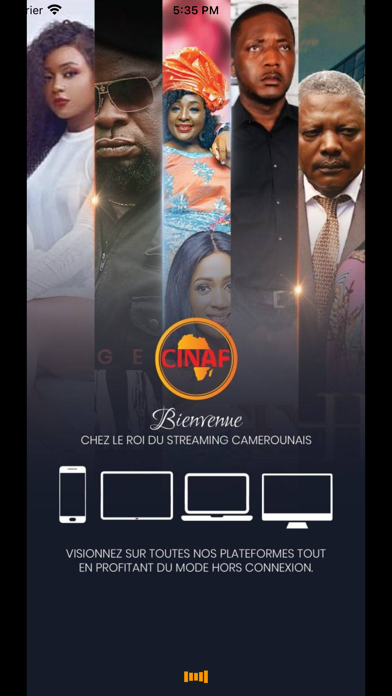 CINAF TV Screenshot