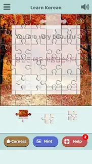 learn korean with puzzles iphone screenshot 4