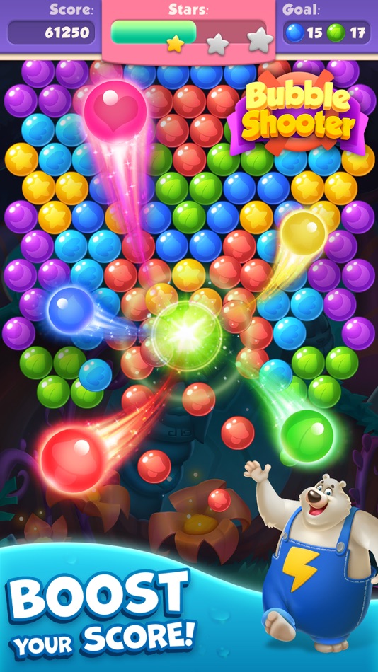#1. Bubble Shooter Adventure: Pop (iOS) By: 小坤 冯