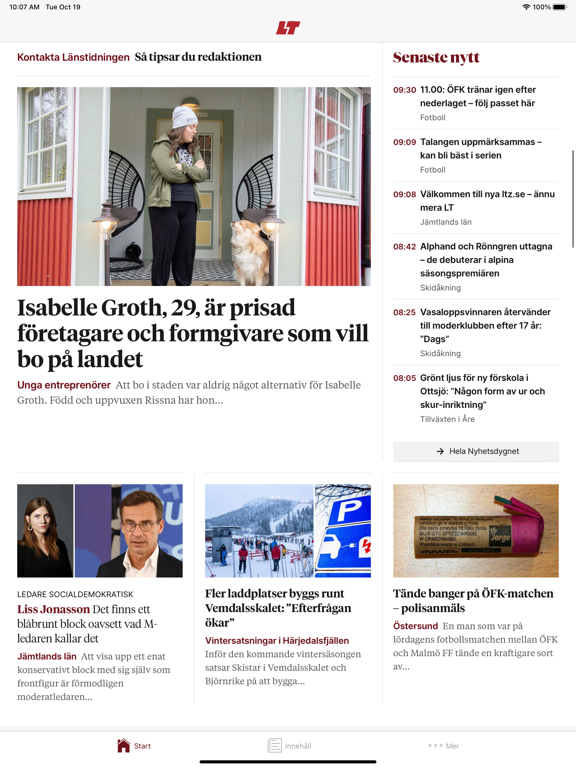 Screenshot #5 pour LT Östersund Nyhetsapp