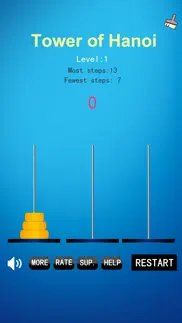 How to cancel & delete tower of hanoi game puzzle 2