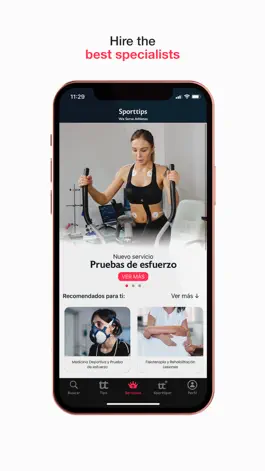 Game screenshot Sporttips: deporte y salud apk