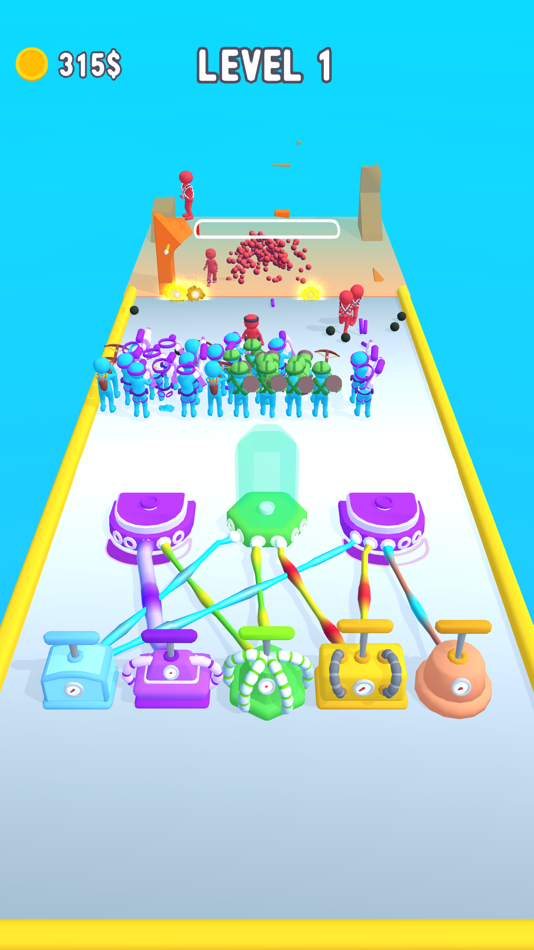 #4. Pump the Stickman (iOS) 由: Melih Kavla