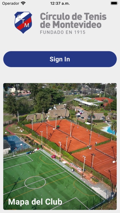 Círculo de Tenis de Montevideo Screenshot
