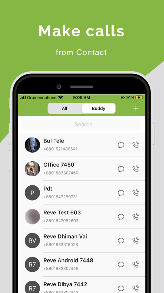 #2. OrbiTalk- ROL Calling & IM APP (iOS) Podle: Kamal Hossain