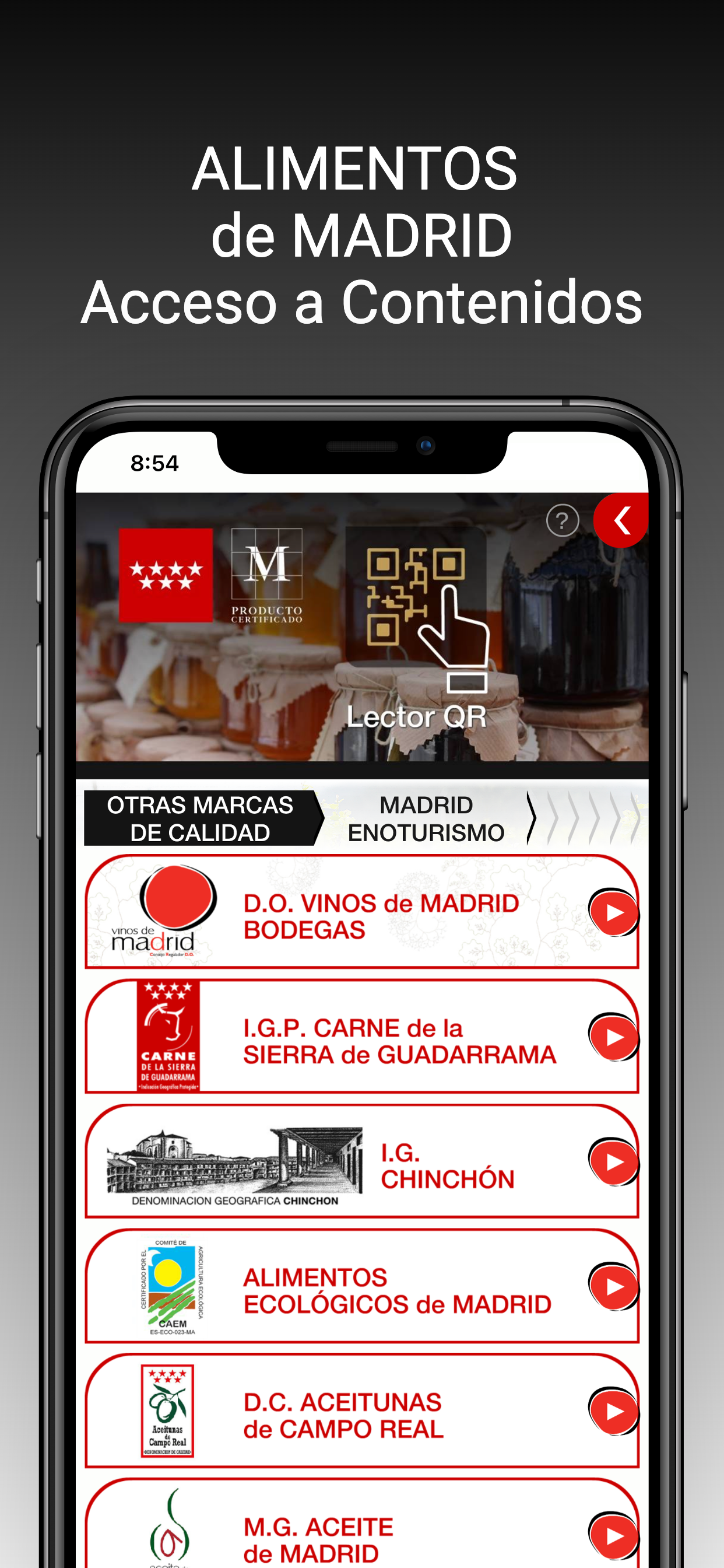 ALIMENTOS de MADRID