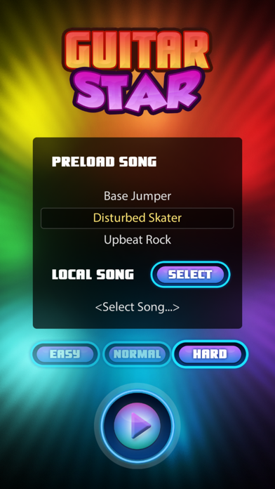 Screenshot #3 pour Guitar Star: Rhythm game