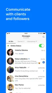 vk admin: manage communities iphone screenshot 1