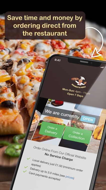 Doughys Pizza in Brixham