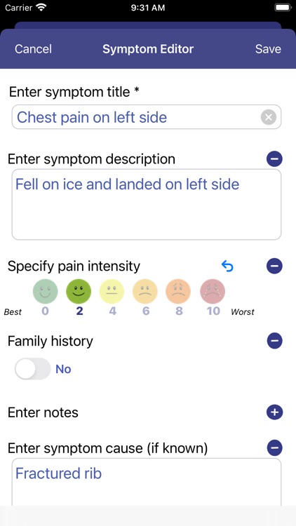 Symptoms Tracker screenshot-6