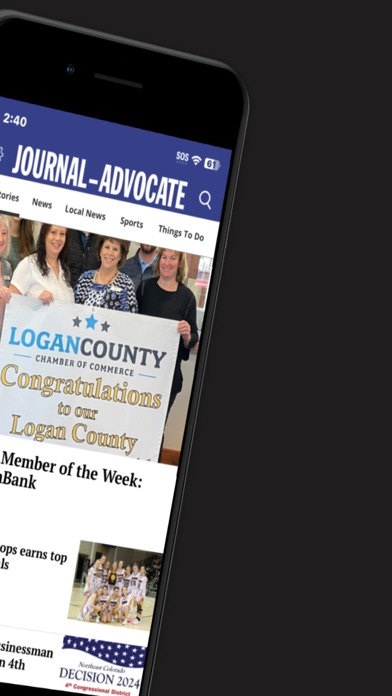 Journal-Advocate Screenshot