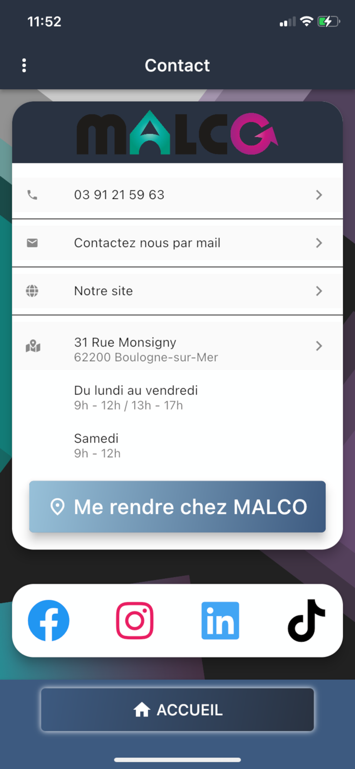 Malco - Coffre-Fort Numérique