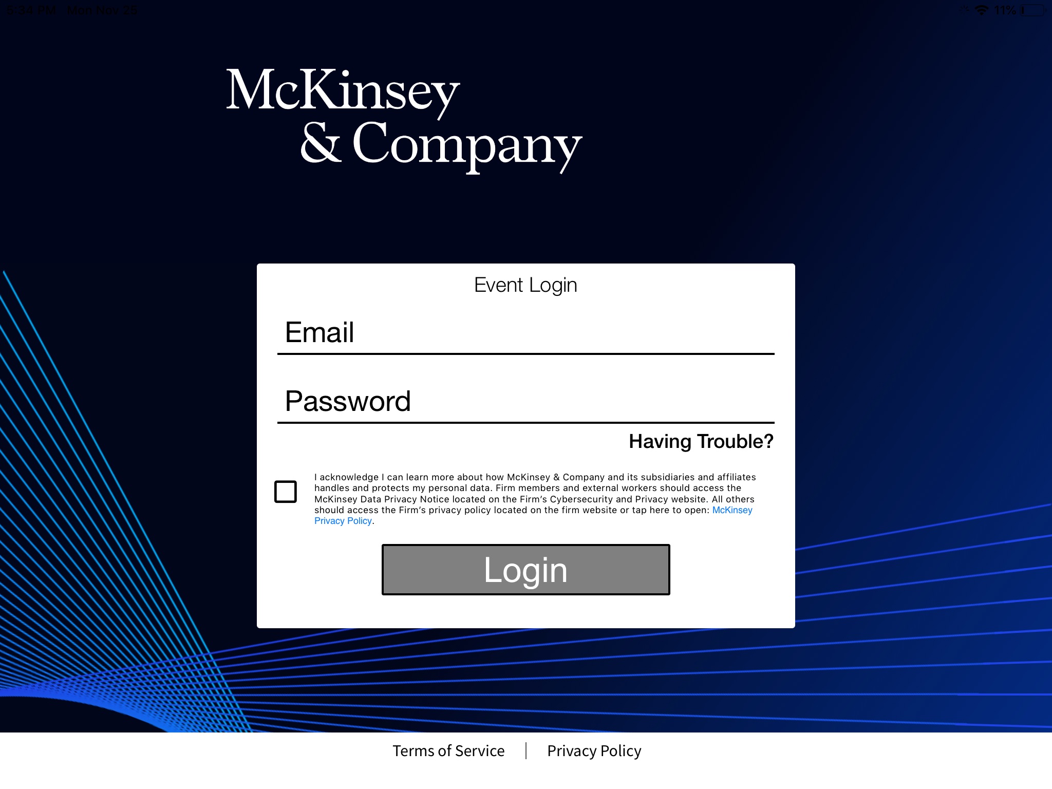 McKinsey Onsite screenshot 4