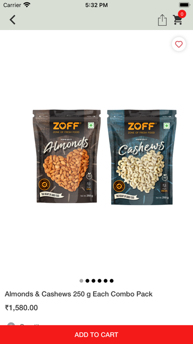 ZOFF FOODS Screenshot