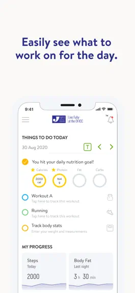 Game screenshot OFJCC Wellness apk
