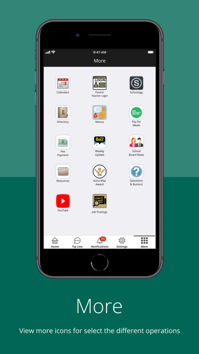 Kuna School District Screenshot