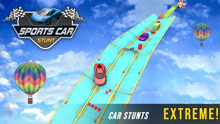 Crazy Sports Car Stunt Racing screenshot-5