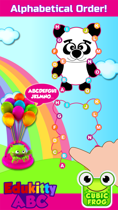 EduKitty ABC Letter Quiz-Free Amazing Educational Games, Tracing and Flash Cards for Preschoolers and Toddlers screenshot 4